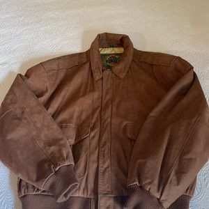 G-III GLOBAL IDENTITY Vintage leather two pocket jacket, XL